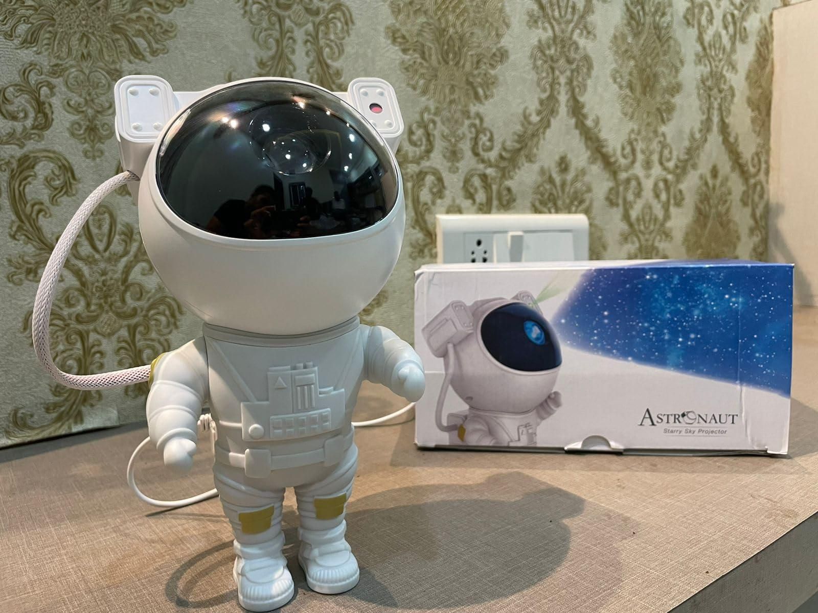 Astronaut Galaxy Projector - 360 Magnetic Head Rotation, Remote Control LASATECH