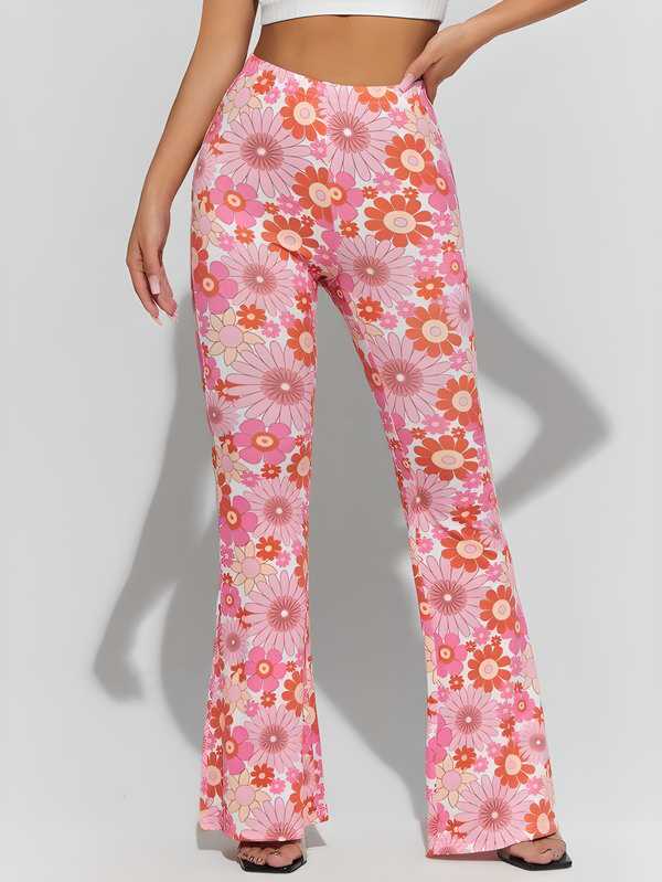 Women's Flat Front Casual Trousers LASATECH