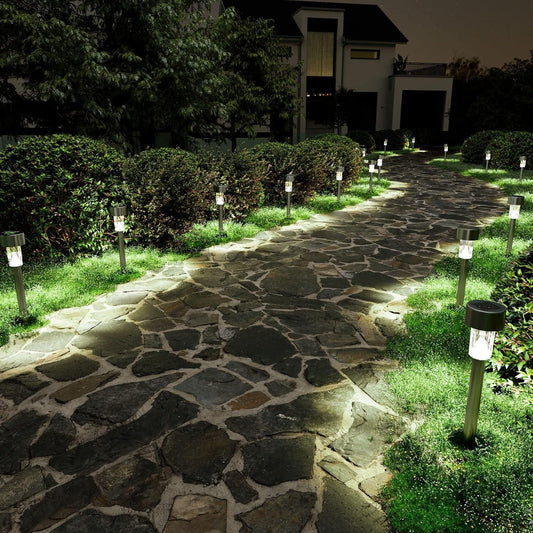 Solar Pathway Led Lights For Outdoor (Packof 1) LASATECH