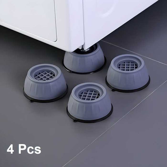 Anti Vibration Pad-Anti-vibration Pads For Washing Machine - 4 Pcs Shock Proof Feet For Washer ? Dryer, Great For Home, Laundry Room, Kitchen, Washer, Dryer, Table, Chair, Sofa, Bed (4 Units) LASATECH