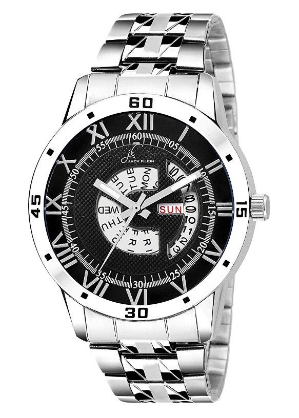 Elegant Multi Function Day And Date Working Metal Wrist Watch LASATECH