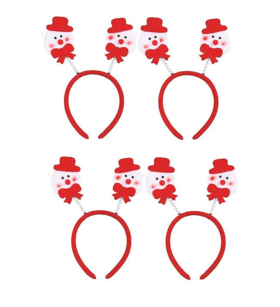 Combo of Chirtsmas Headbands (Pack of 4) LASATECH