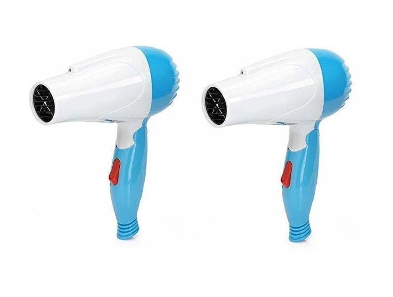 Nova Foldable Hair Dryer 1290 (Pack of 2) LASATECH