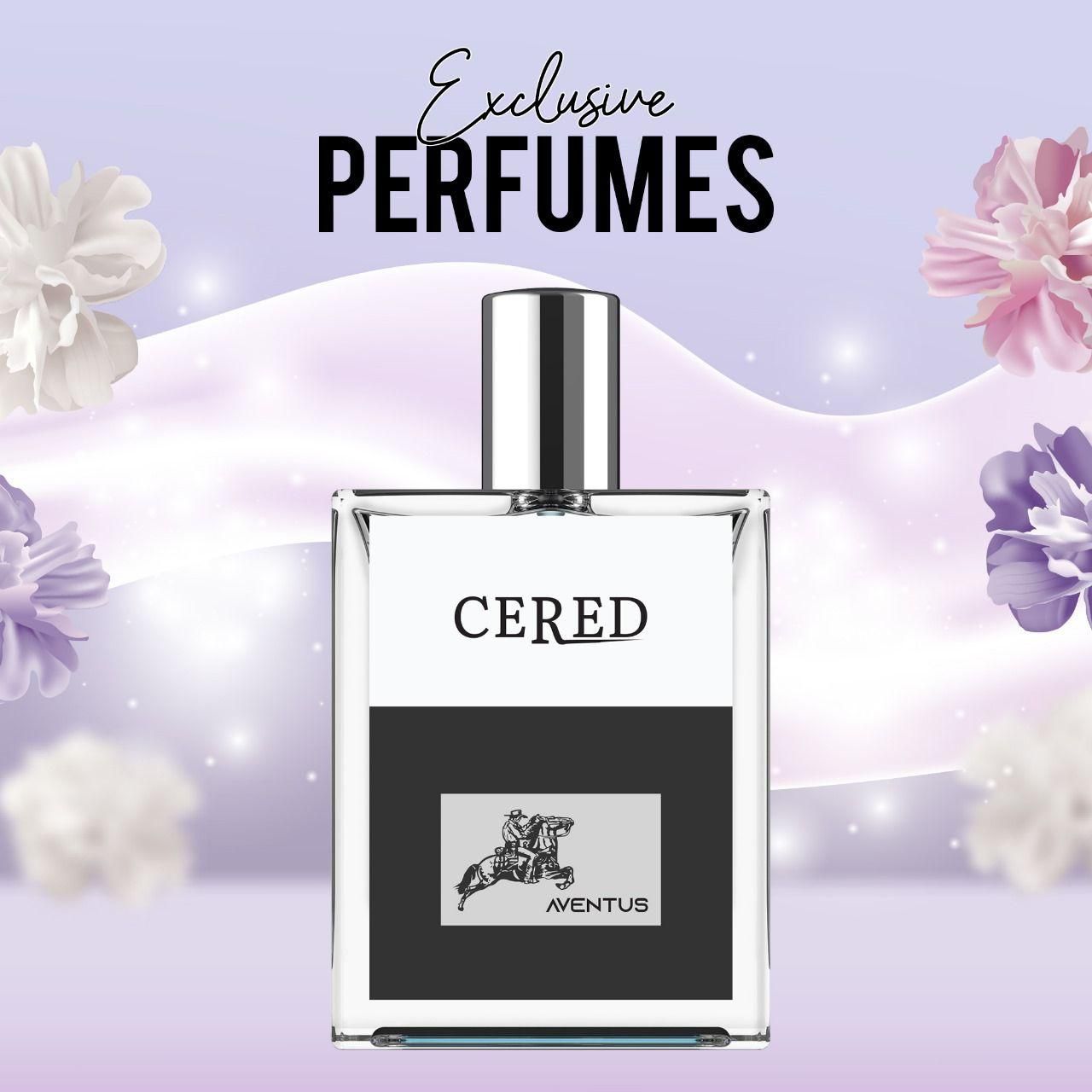 CERED Aventus Perfume 50ML (Pack of 2) LASATECH