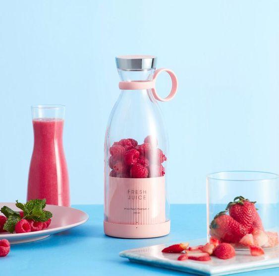 Electric Portable Mini Juicer Bottle LASATECH