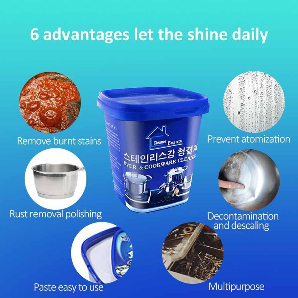 Cookware Cleaning Paste-Oven and cookware pot cleaner LASATECH