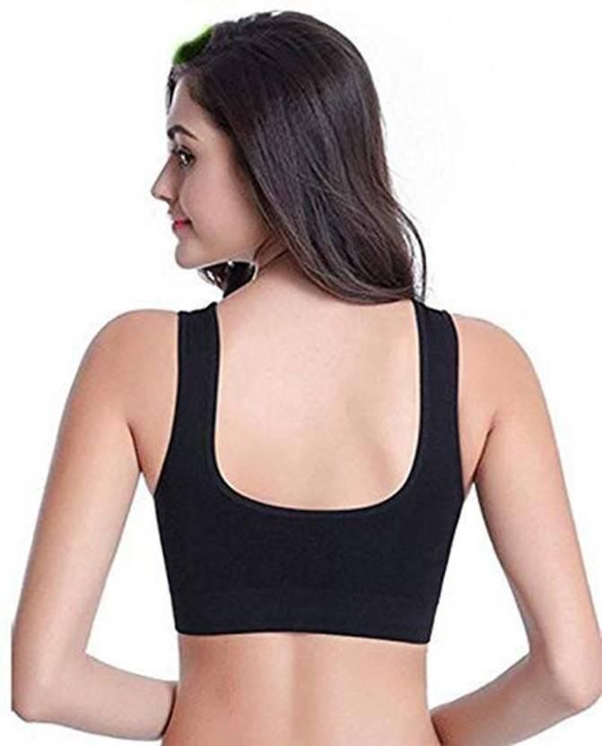 Womens Multicolor Air Bra (Pack of 3) LASATECH