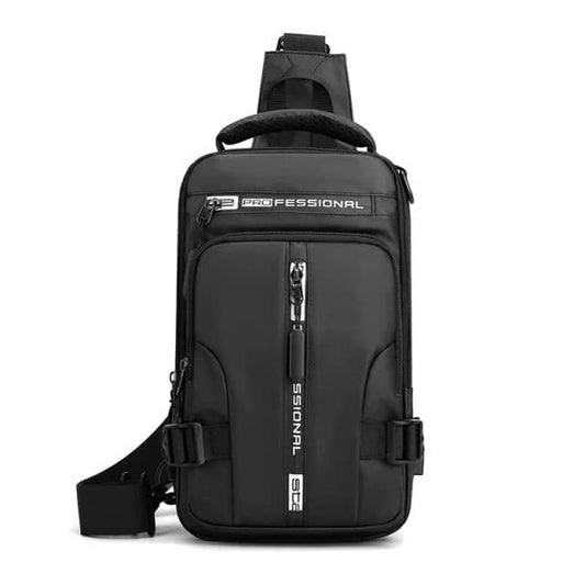 Sling Bag with USB Charging Port LASATECH