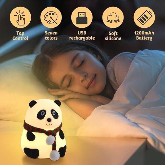 Cute Panda Light Lamp For Kids LASATECH