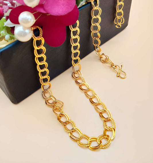 Elegant Gold Plated Chain LASATECH