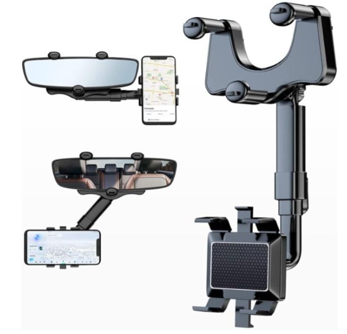 Mirror Mobile Phone Holder for Car LASATECH