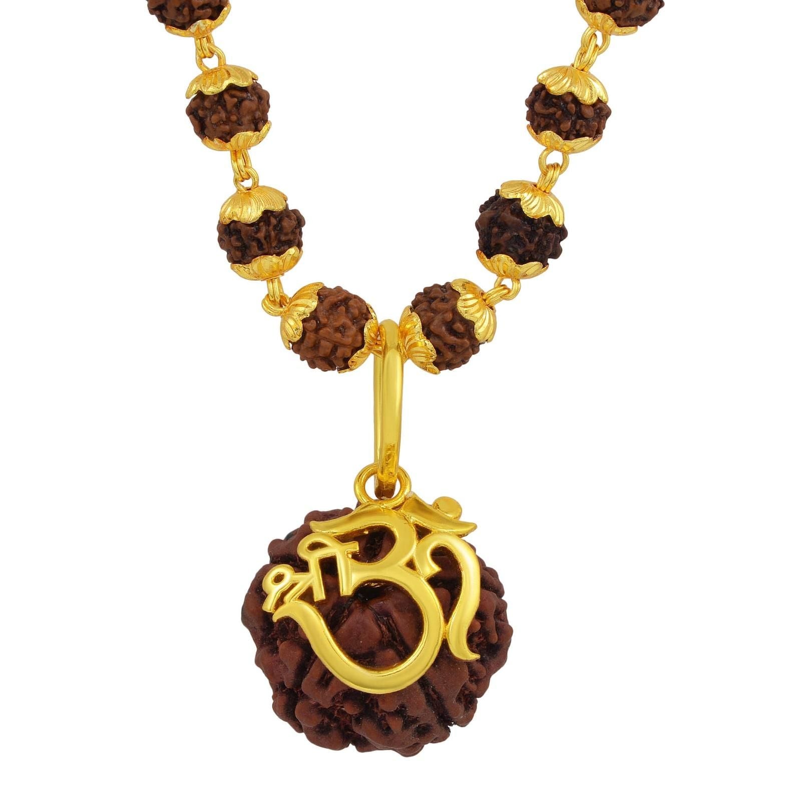 5 Mukhi Rudraksha Chain LASATECH