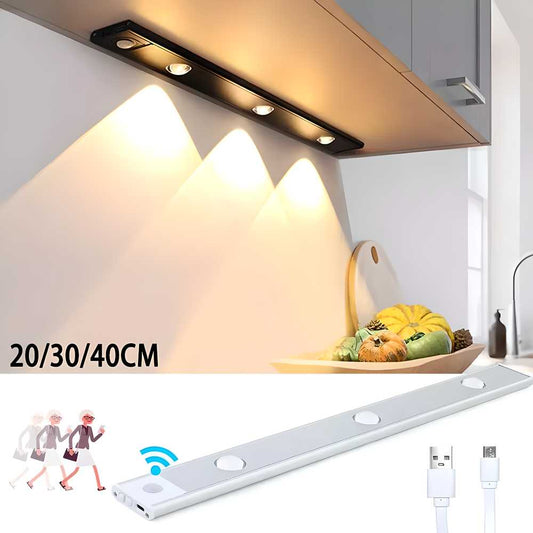 LED PIR Motion Sensor Cabinet  With USB Rechargeble LASATECH