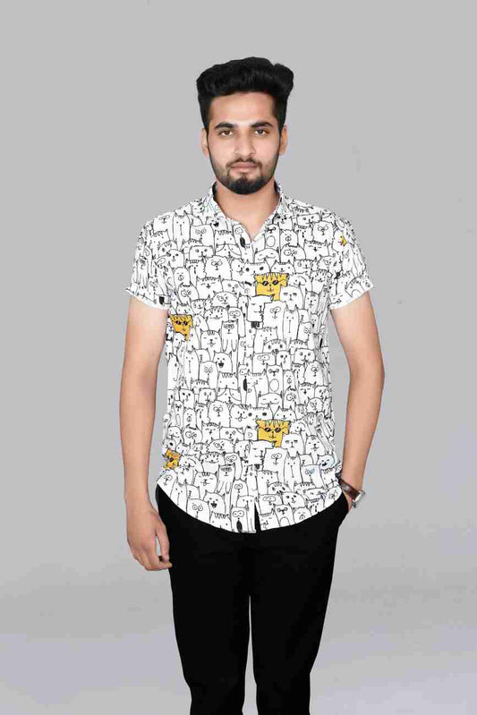 Men's Printed Shirt LASATECH