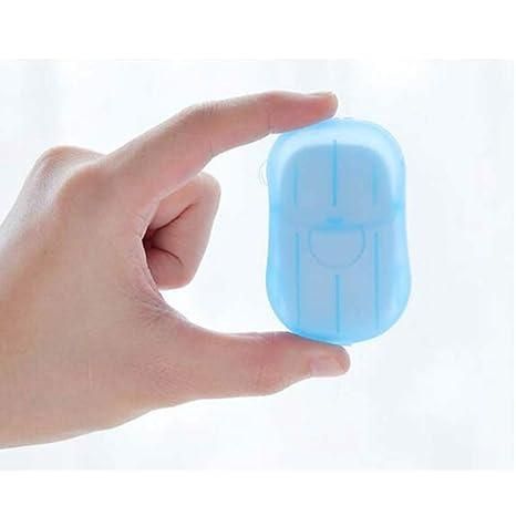3 Pcs Portable Disposable Mini Scented Paper Soap LASATECH