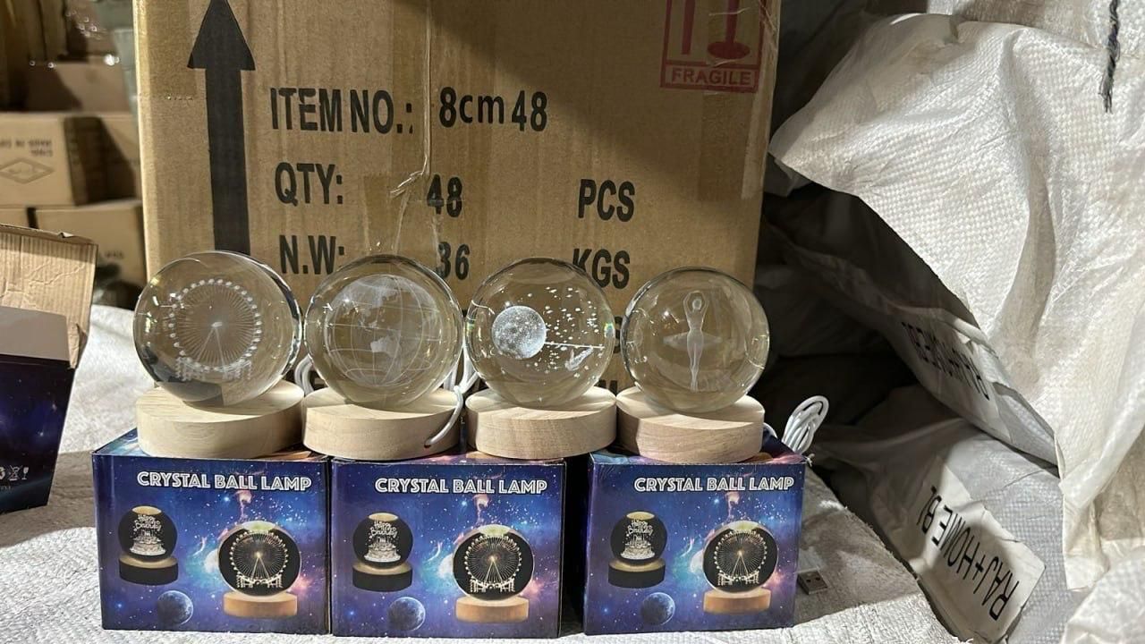 3D Crystal Lamp Ball(Assorted Design) LASATECH