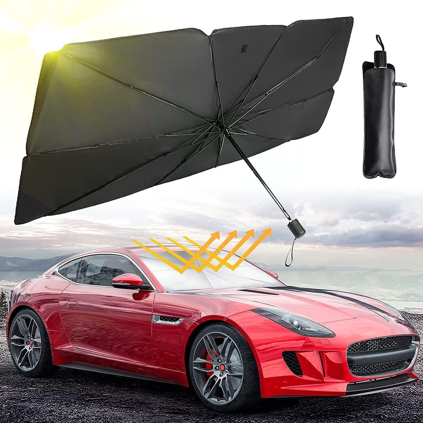 Car Windshield Sun Shade Umbrella� LASATECH