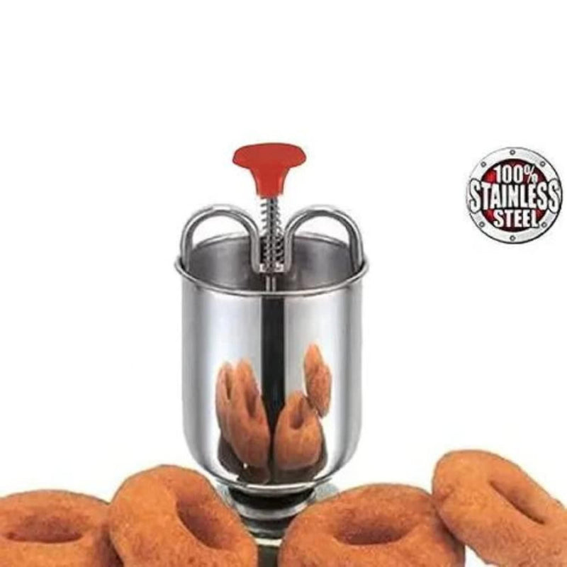 Stainless Steel Medu Vada Maker With Stand LASATECH