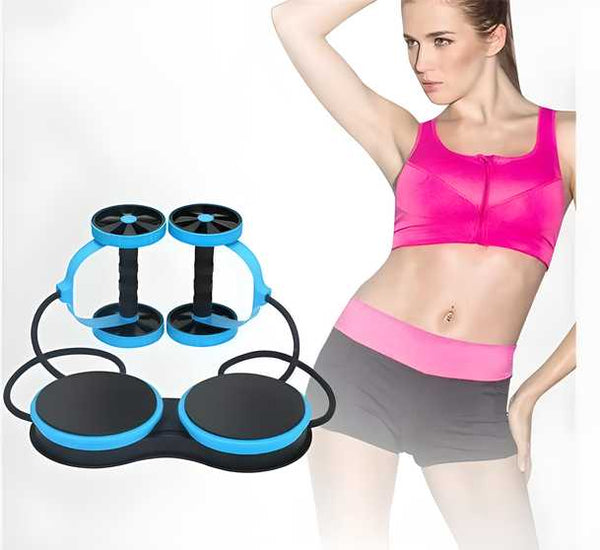 Wheel Roller for Core Workouts, Abdominal Roller Wheel with Knee Pad LASATECH