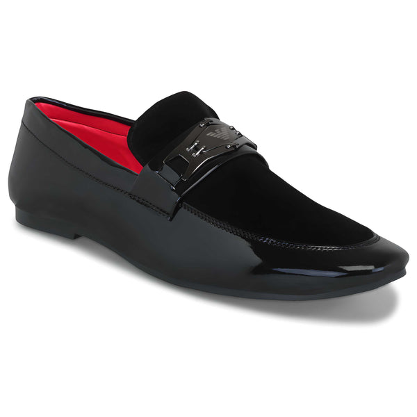 Black Partywear Loafer for men LASATECH