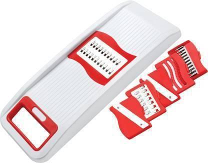 6 in 1 Premium Vegetable/Fruit/Chips Chopper Cutter Grater Slicer LASATECH