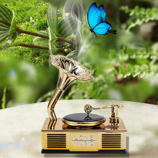 Car Vintage Phonograph Record Player Long Lasting Fragrance LASATECH