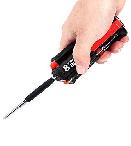 Screwdriver- 8 in 1 Screwdriver Interchangeable Bits Tool Set LASATECH