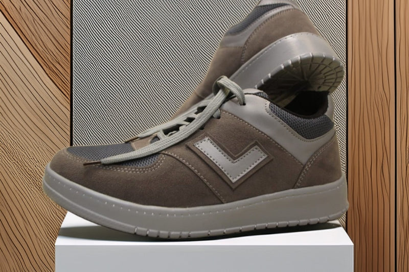 Zovra Glide | Taupe Luxe Sneakers for Effortless Comfort & Style