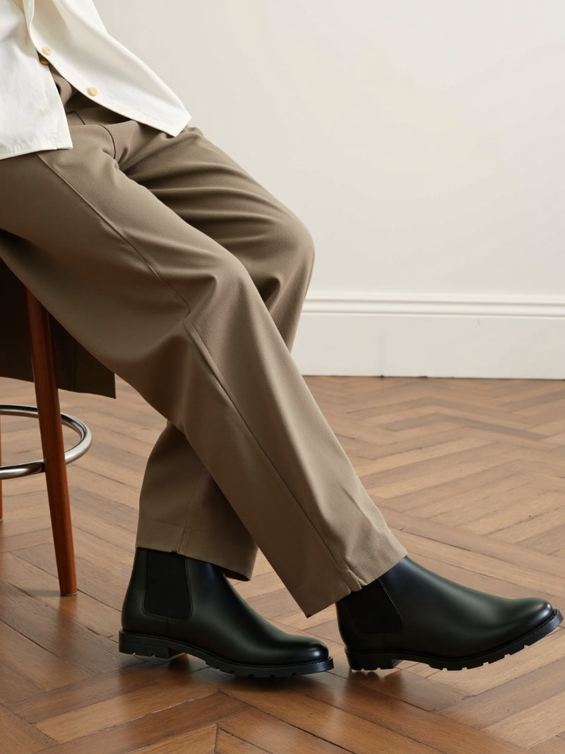 Premium Leather Chelsea Boots for Men – Stylish, Durable & Comfortable