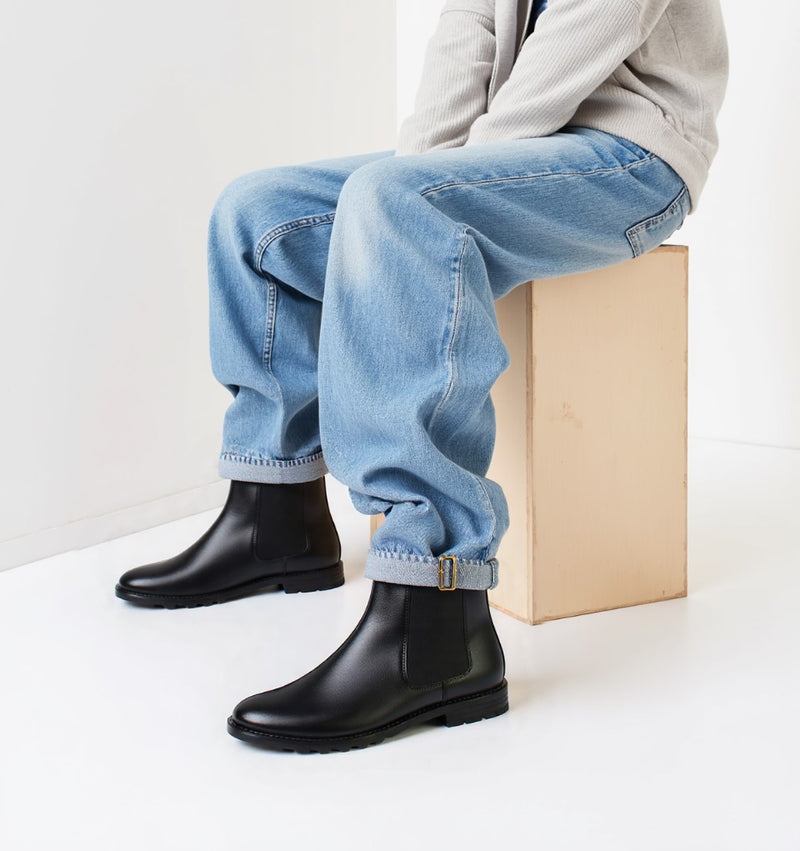 Premium Leather Chelsea Boots for Men – Stylish, Durable & Comfortable