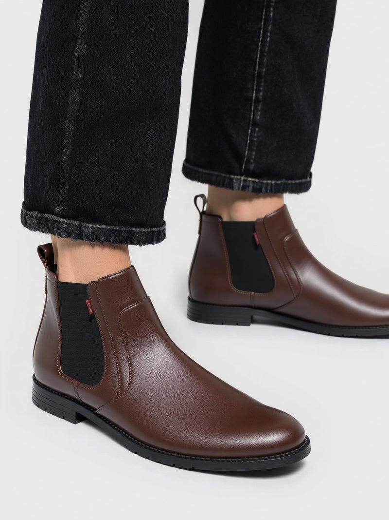 Premium Leather Chelsea Boots for Men – Stylish, Durable & Comfortable