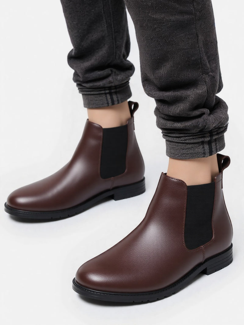 Premium Leather Chelsea Boots for Men – Stylish, Durable & Comfortable
