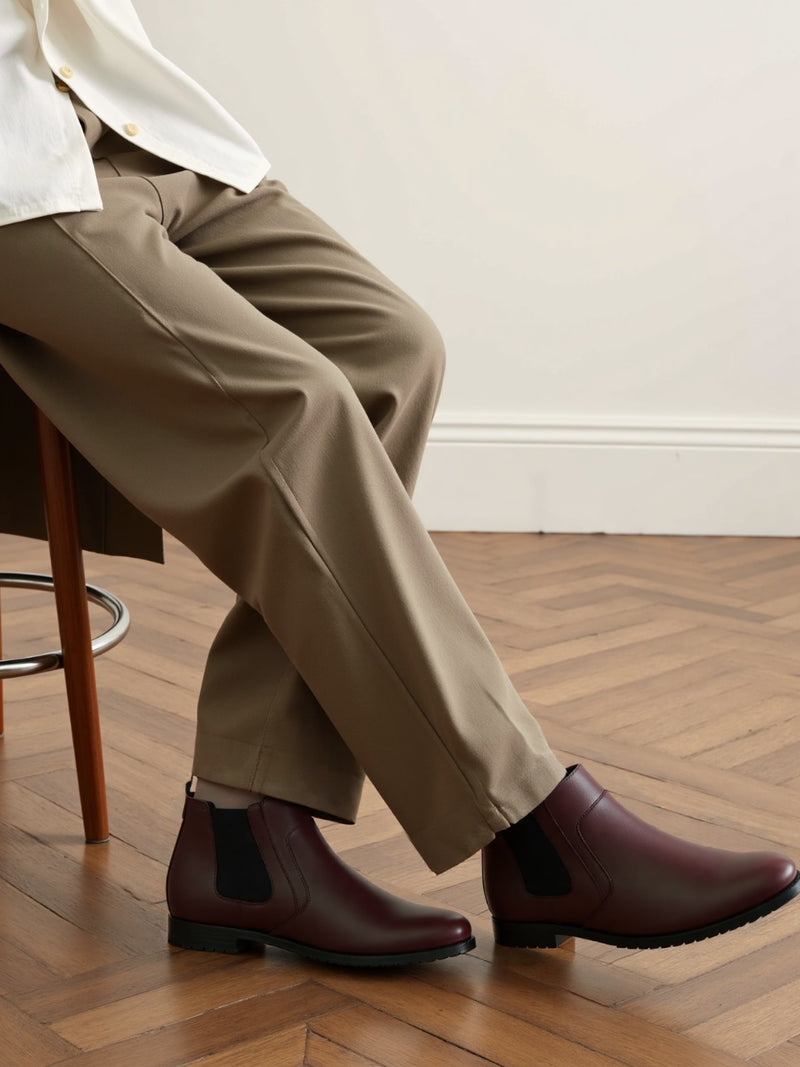 Premium Leather Chelsea Boots for Men – Stylish, Durable & Comfortable