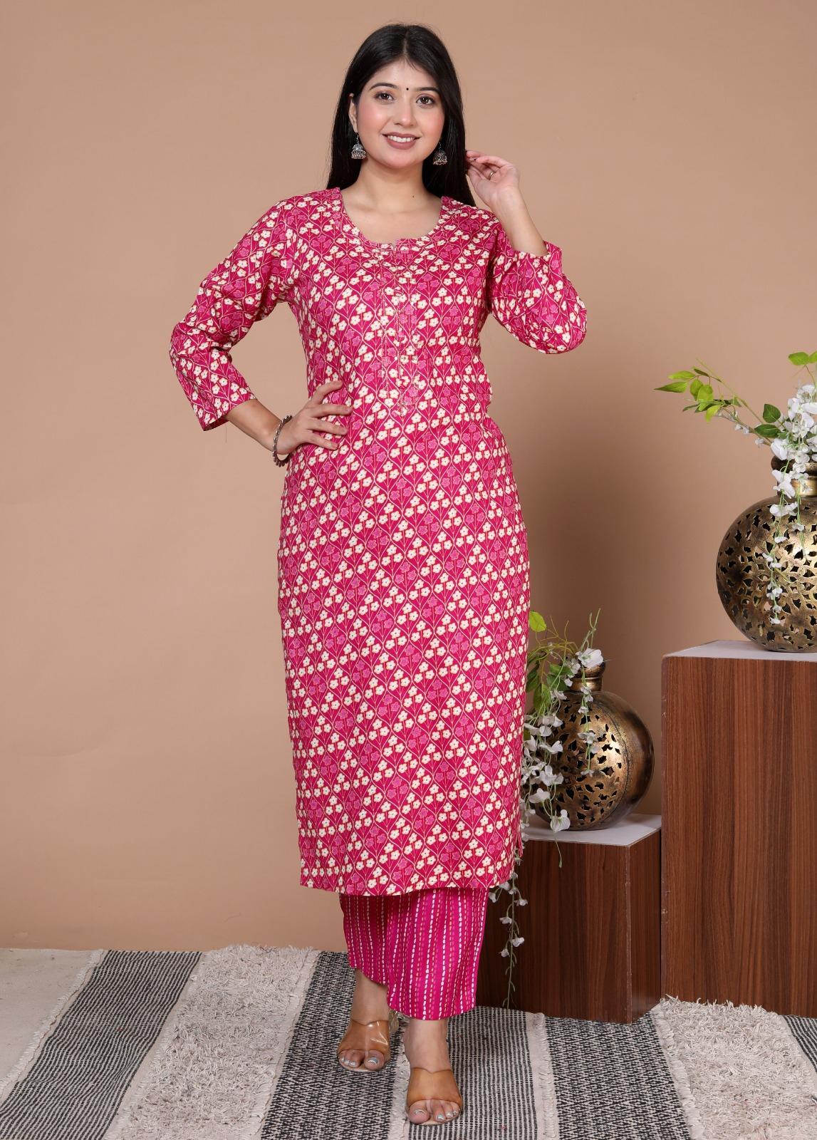 Rayon Printed Kurta